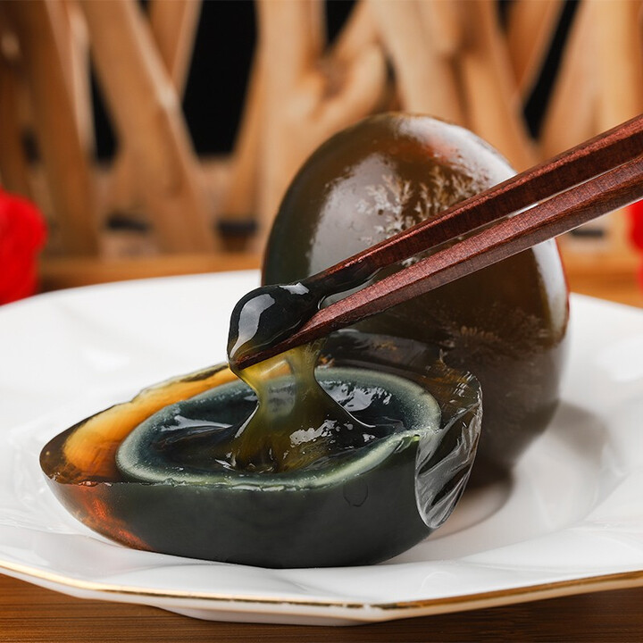 鄱湖鸭舍 无铅松花皮蛋 70~80g/个*6个 京东优惠券折后￥7.9包邮