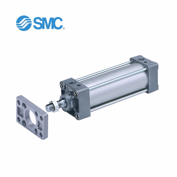 SMC MDBF125-800Z-M9N 标准型气缸MB系列MDBF杆侧法兰型 