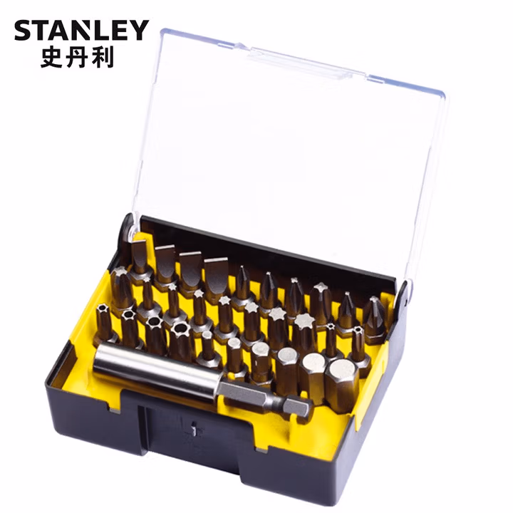 史丹利（STANLEY）31件6.3MM系列旋具头和磁性接杆组套汽修机修批头B6