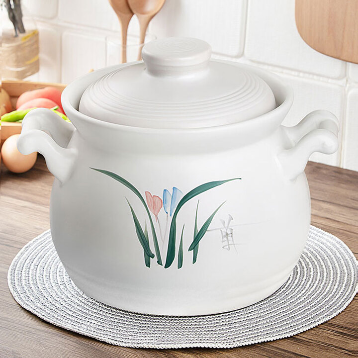 康舒 煤气灶专用大容量陶瓷砂锅 4300ml 京东优惠券折后￥34.99包邮