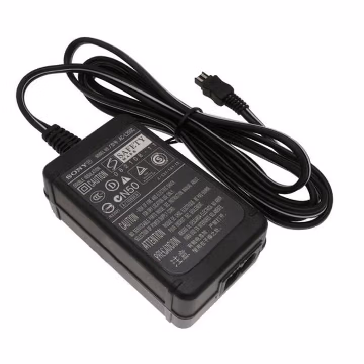 索尼摄像机AC-L200D/C电源适配器DC IN直充电器线HDR-CX680