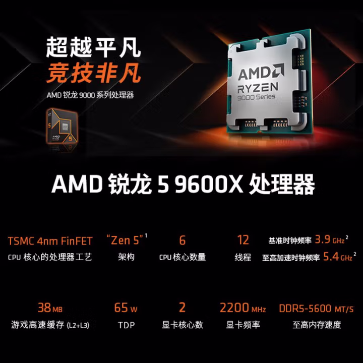 amd r5 9600x
