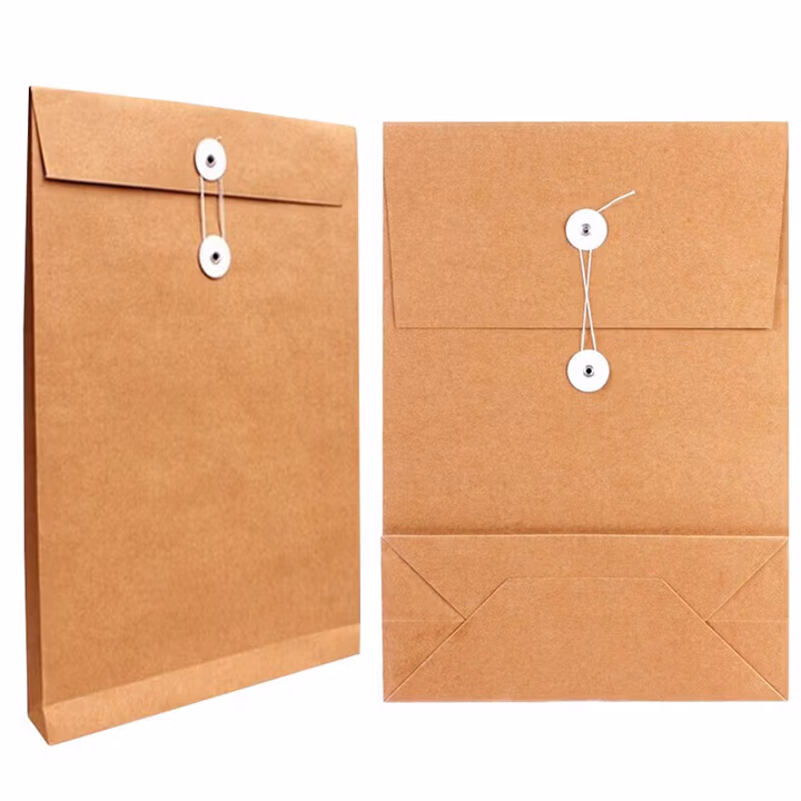 晨好（CHENHAO） 5cm 牛皮纸投标文件袋 招投标书档案袋 25个/包