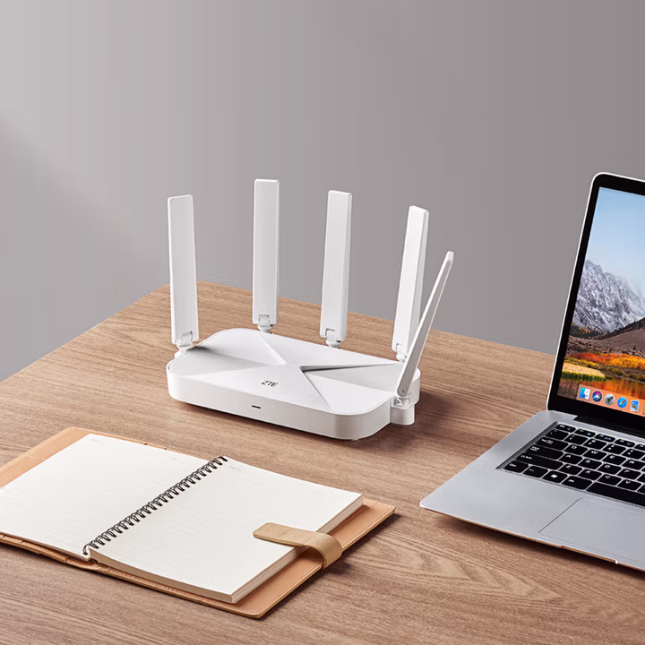 中兴（ZTE）巡天 AX3000满血WIFI6千兆无线家用路由器 自研双核主芯片 5G双频穿墙王wifi路由 Mesh 3000M速率