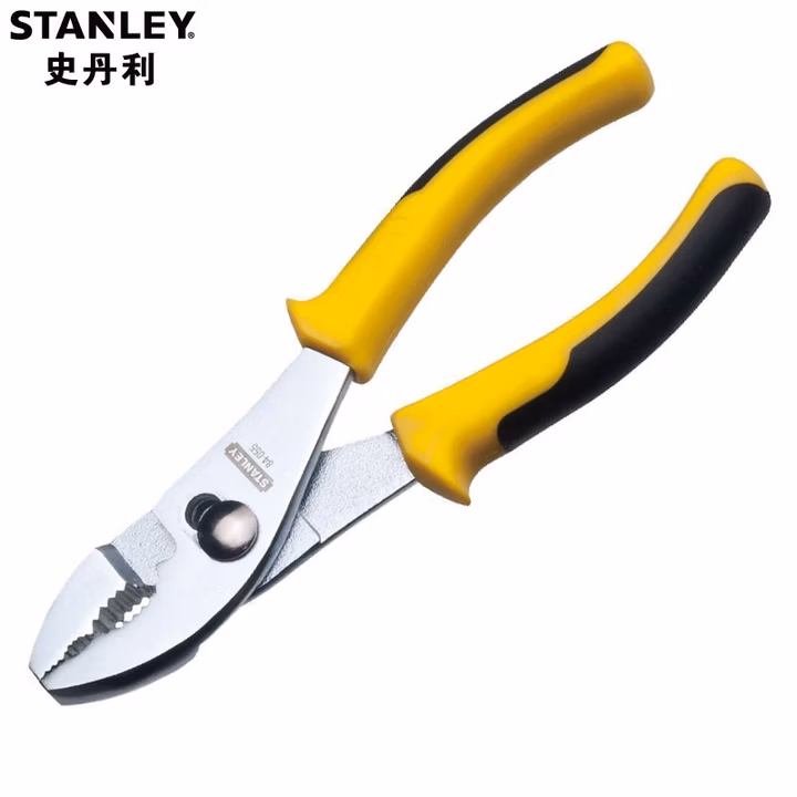 史丹利（STANLEY）DYNAGRIP鲤鱼钳6英寸鱼嘴钳夹持钳大开口可调式鱼尾