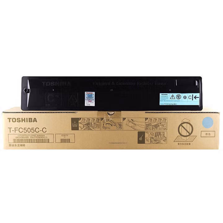 东芝 T-FC505C-Y-S黄色低容墨粉盒适用于东芝e-STUDIO2000A