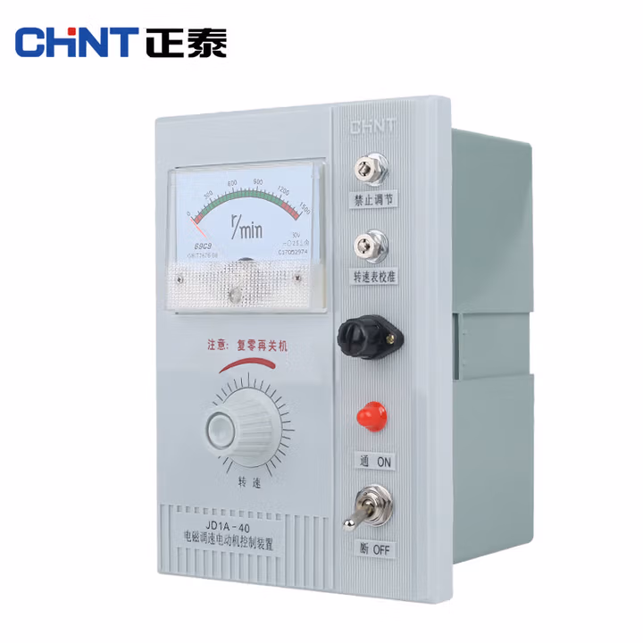 正泰交流电动机电磁调速电动机控制器调速表 JD1A-40 220V 5A