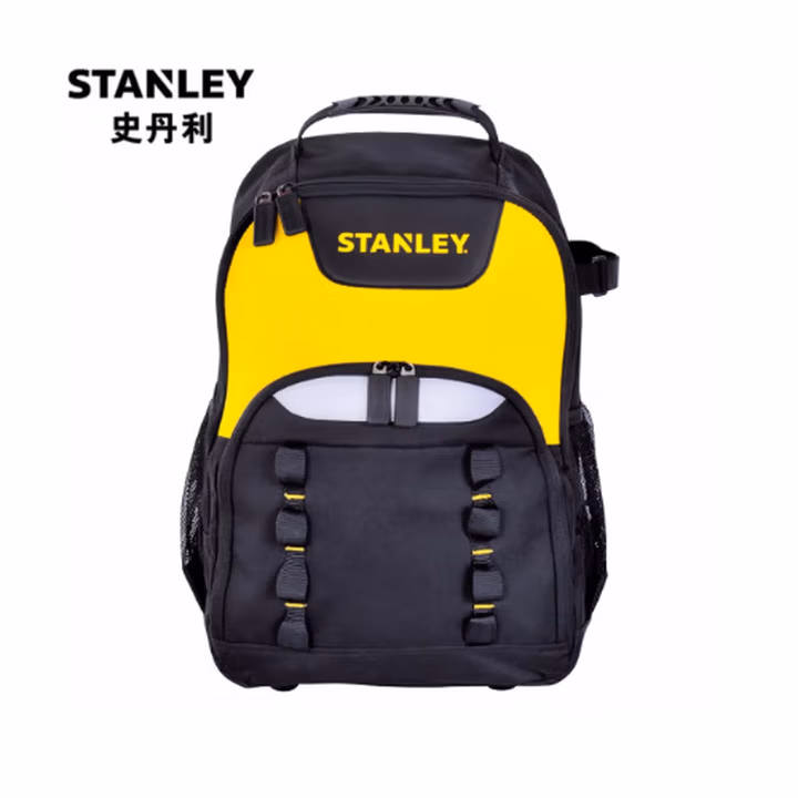 史丹利（STANLEY）双肩工具背包便携式大容量电工收纳包维修工具包STST51