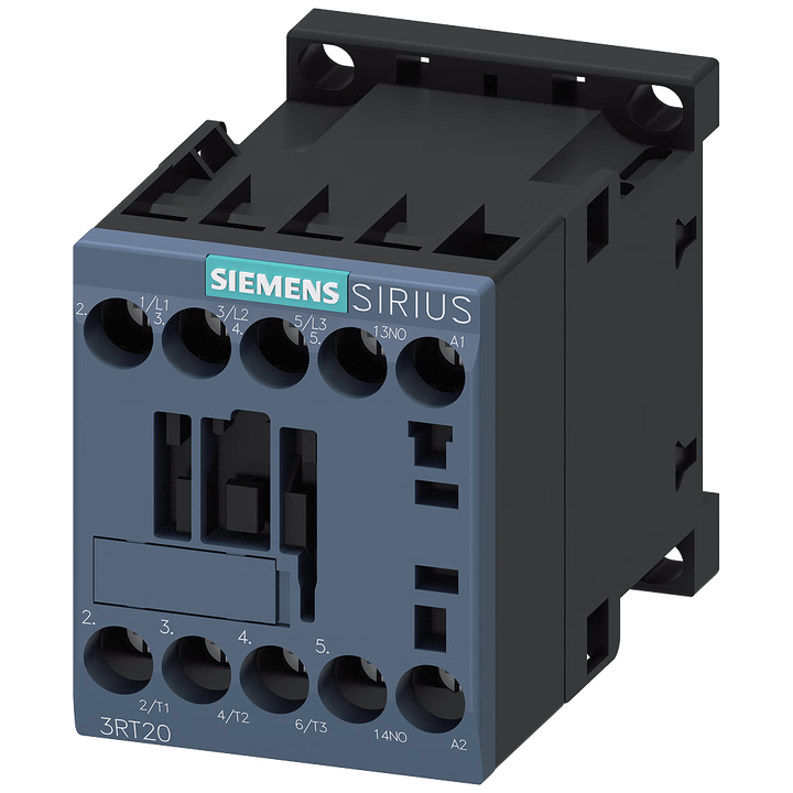 西门子3RT2 功率接触器 AC-3 12A 5.5kW/400V 1常开 23