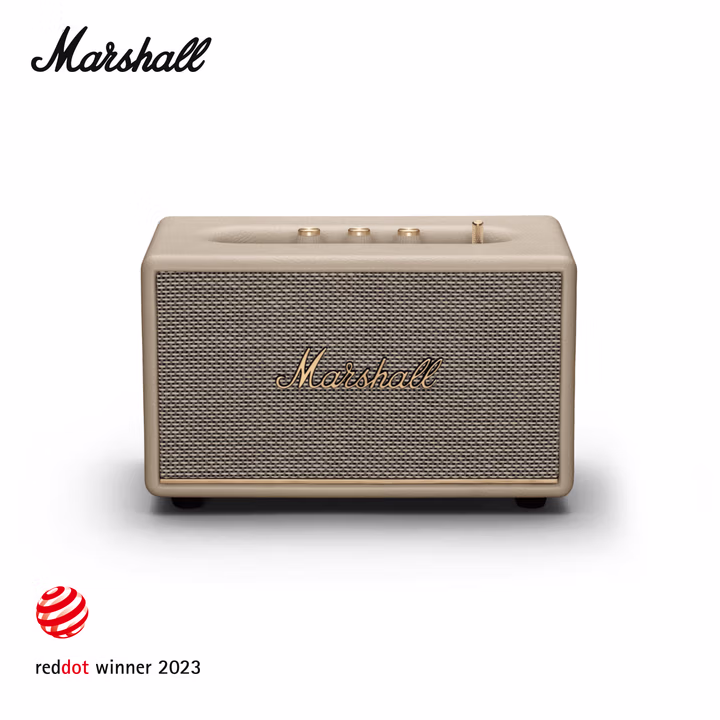 MARSHALL（马歇尔）ACTON III 音箱3代无线蓝牙摇滚家用重低音礼物音响 奶白色