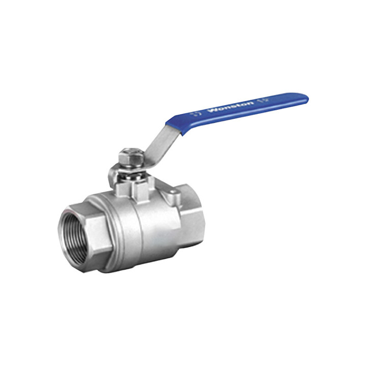 304不锈钢两片式二片式球阀4分6分1寸2寸内螺纹WOG1000大口径阀门 30