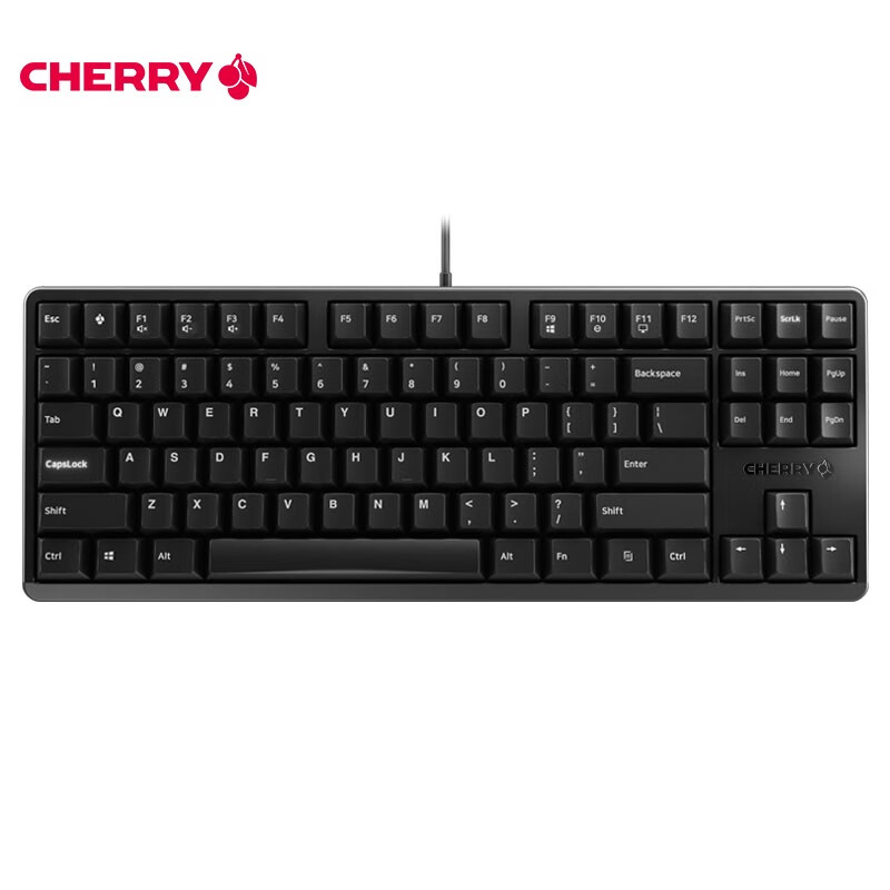 cherry 樱桃 g80-3000s tkl 88键 机械键盘 cherry轴体新低239元包邮