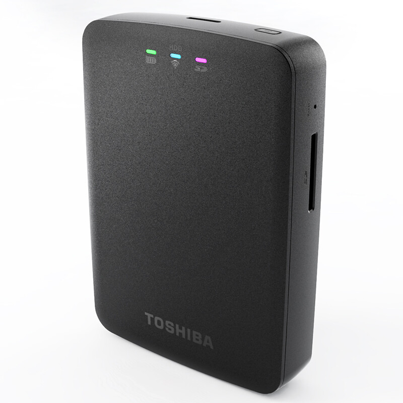 东芝(toshiba)无线 1tb 2.5英寸 usb3.0移动硬盘 黑色