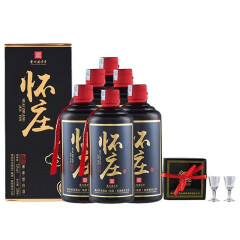 怀庄酒53度酱香型白酒500ml瓶纯粮酿造酒 口粮酒高度白酒送礼佳品