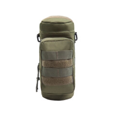 无贼（WZJP） 军迷户外装备多功能可腰挂大容量水瓶包水壶包附杂物包多色 绿色