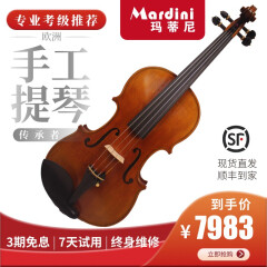 玛蒂尼MN-07手工提琴儿童初学者成人考级小提琴高档乌木配件扳指