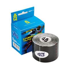 AQ肌肉贴防肌肉拉伤肌能贴布篮球网球肌效贴运动胶带绷带 AQ9611黑色盒装 均码