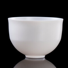 古垚（guyao） /许瑞卿手工德化白瓷茶杯功夫茶具品茗杯主人杯薄胎瓷/立体杯 大号
