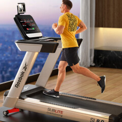 Reebok锐步sl8.0跑步机家庭用大型静音豪华智能商用健身房运动健身器材 SL8.0丨18档电动坡度 护膝减震