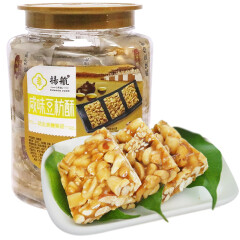 扬航咸味豆枋酥400g咸味花生糖 广东潮汕特产小吃 年货喜糖