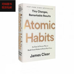【司琛图书】atomic habits 子习惯 建立好习惯英文版 Atomic Habits 实 书达宋图书
