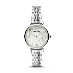 阿玛尼(Emporio Armani)女士手表欧美时尚百搭新款简约石英女表 AR11170