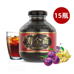 寿全斋 桂花酸梅汤 火锅饮料酸梅汁 浙江老字号 300ml*15瓶/整箱装