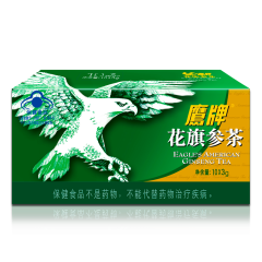 鹰牌花旗参茶 增强免疫力成人中老人保健营养品  西洋参送礼 2盒*10袋