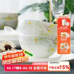 华光国瓷 骨瓷餐具套装 抗菌釉中彩碗盘套装 乔迁之喜高端礼品 白玉兰 白玉兰【抗菌瓷礼盒装】 30头