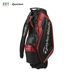 Taylormade泰勒梅高尔夫球包男士标准球杆套杆包 2023新款 N94654黑色/红色 均码