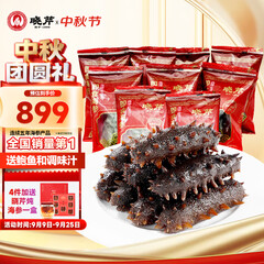 晓芹大连冷冻即食海参1500g 40-60只 辽刺参海鲜水产 中秋礼品 非礼盒