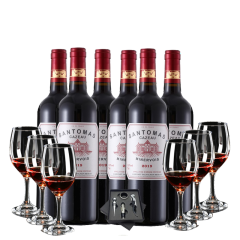 圣托莱卡法国原瓶进口米内瓦法定产区AOP红酒 圣托莱卡卡佐干红葡萄酒 6支整箱装