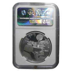 上海銮诚 2016年首届香港国际钱币联合展销会纪念银章NGC封装评级章