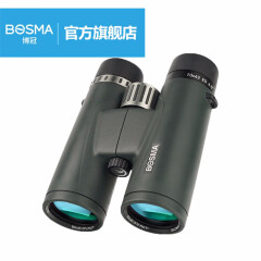 博冠（BOSMA）鸿鹄10X42平场ED镜高倍高清充氮防水手机拍照双筒高端望远镜