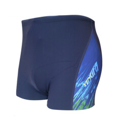 英发（YINGFA） 英发 平角男式游泳裤男式泳衣 游泳裤泳裤大码 3609-2蓝 XL