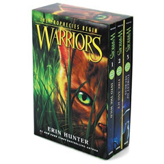 猫武士一部曲1-3盒装 英文原版 Warriors Box Set Volumes 1 to 3 英
