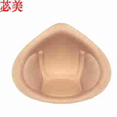 苾美 义乳假乳调节海棉胸垫 泳装插片 假乳房胸垫文胸杯垫 三角形 80A