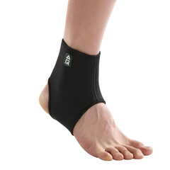 AQ 运动护踝可调节加压透气篮球踝部脚腕部护具单只装3061 黑绿H30611 M踝部周长18.4-21cm