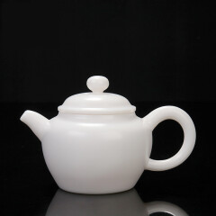 贰号（ERHAO） 贰号陈清宜德化白瓷茶壶陶瓷功夫茶具手工白色单壶欣悦壶