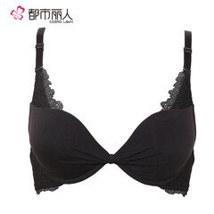 都市丽人文胸 林志玲明星同款性感蕾丝聚拢胸