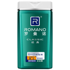 罗曼诺（ROMANO） 【59选3件】罗曼诺沐浴露 男士香体浴液200ml 经典