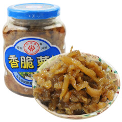 庆香斋 香脆萝卜220g下饭咸菜萝卜干 广东潮汕小菜 农家制法