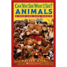 眼力大考验系列：寻找小动物 Can You See What I See?:Read-and-Seek Animals  I SPY 进口原版 英文