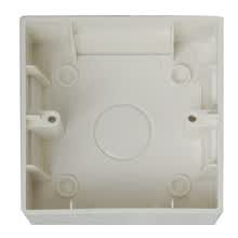 罗格朗（LEGRAND）电工电料开关插座用明装底盒86型接线盒 单只