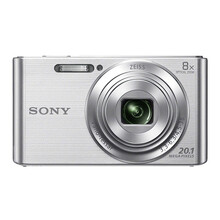 索尼（SONY） DSC-W830 便携数码相机/照相机/卡片机 银色（约2010万有效像素 8倍光学变焦 25mm广角 ）