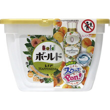 宝洁（P&G） 洗衣凝珠洗衣液家庭装机洗洗衣球日本宝洁进口 桃果花香
