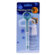 恩倍多宠物喂药器 狗狗猫咪喂药神器喂药棒幼犬幼猫金毛泰迪体内外驱虫喂食器针管按压式干湿两用神器 通用 喂药器