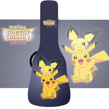 个性民谣吉他背包加厚海绵定制吉他包双肩包男女学生时尚彩绘涂鸦吉他袋38/39寸40/41寸包 多谱林 比卡丘