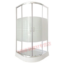 钢化玻璃 简易淋浴房 洗澡沐浴房 隔断屏风90*90 不含蒸汽