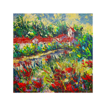 MO 法国佩耶油画《普罗旺斯河》原作无框 装饰画卧室餐厅客厅沙发电视背景墙挂画